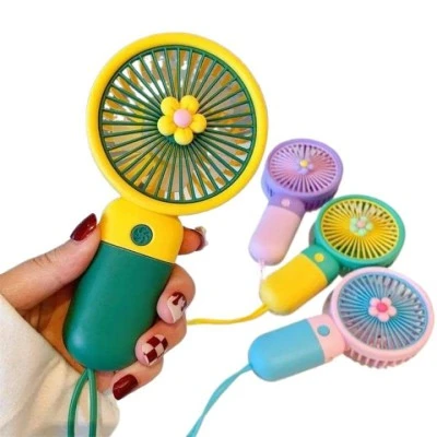 Pocket Mini Fan with Lanyard 4 in one pic